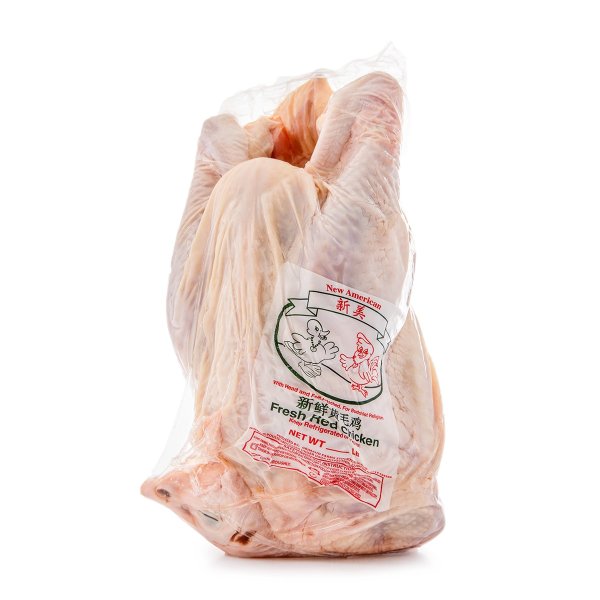 New American Whole Red Chicken, Vacuum Packed, Frozen 2.5-3 lb