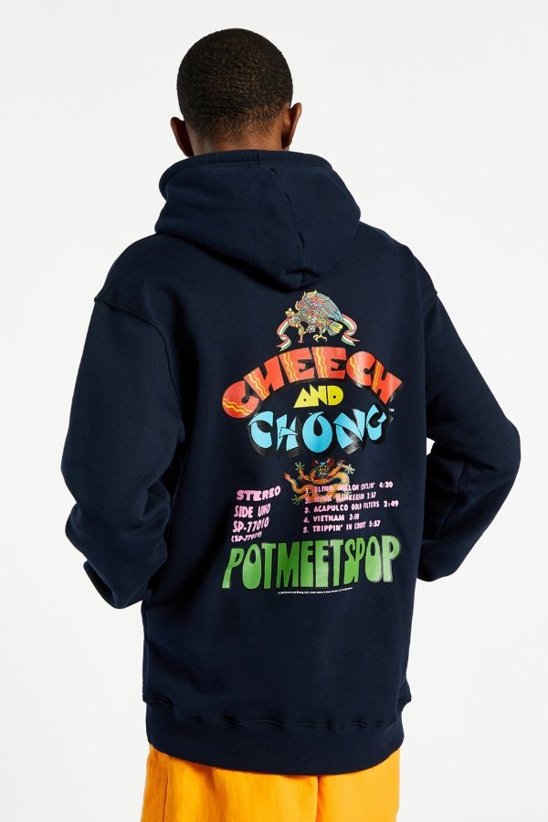 X Cheech & Chong Self-Titled Hoodie Sweatshirt