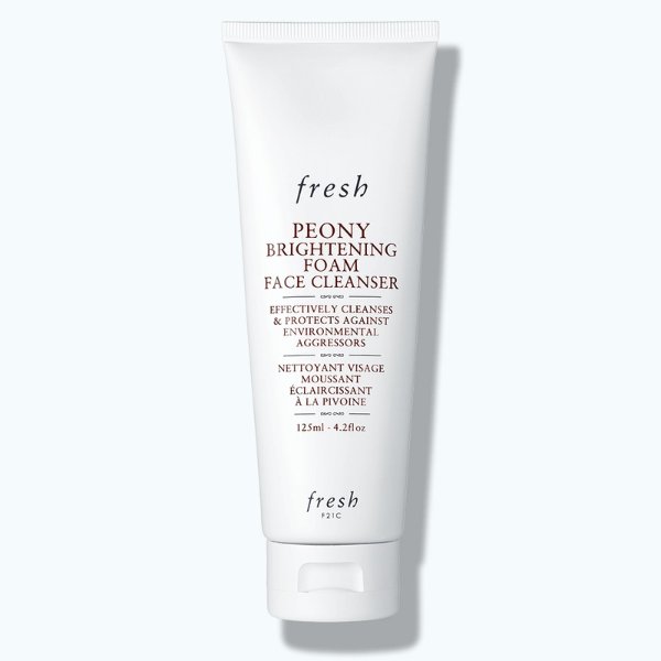 Peony Brightening Foam Face Cleanser 