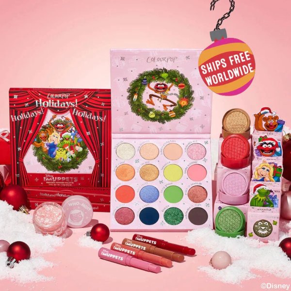 Disney The Muppets and ColourPop Holiday Collection - Full Collection Set