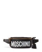 Logo Leather Fanny Pack