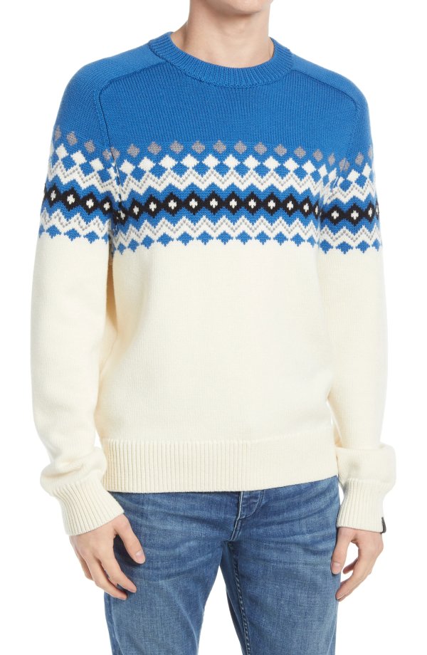 Lloyd Fair Isle Crewneck Sweater