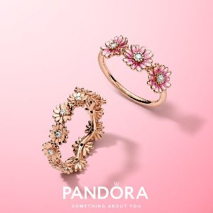 PANDORA Jewelry 花朵新款首饰、串珠上架