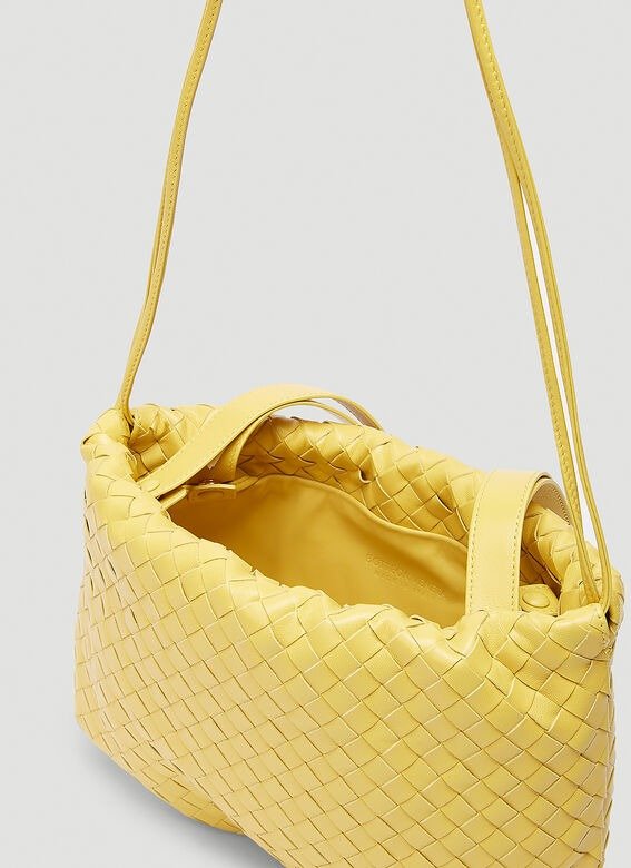 The Small Bulb Shoulder Bag in Yellow