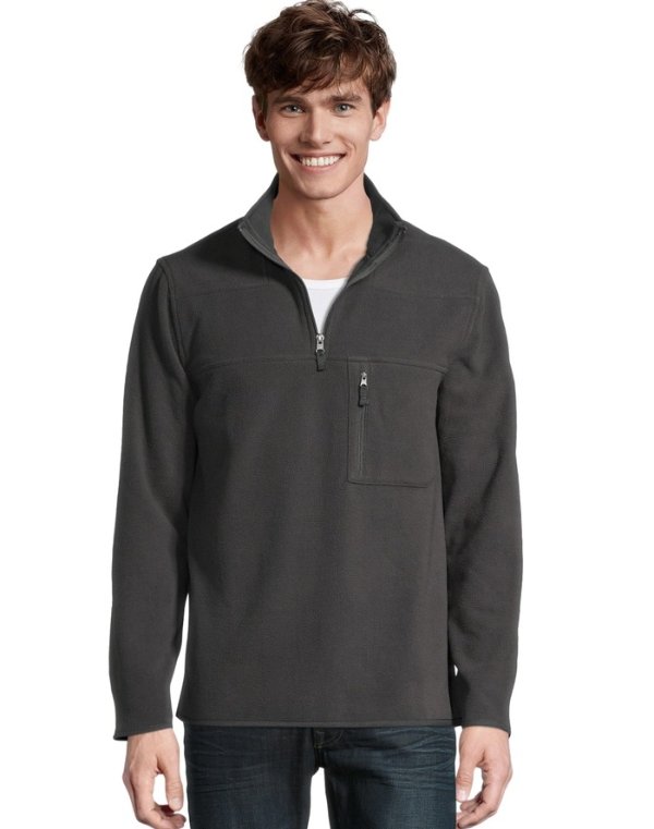 Men's Fleece Quarter Zip Jacket