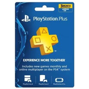 Sony PlayStation Plus 3 Month