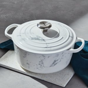 New Arrivals:Le Creuset Marble Collection Round Dutch Oven