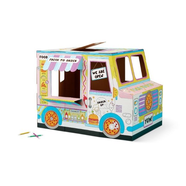 自建冰淇淋甜品车，高 33.5英寸/85cm