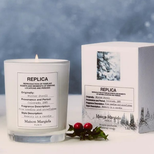 Replica Winter Stroll Scented Candle