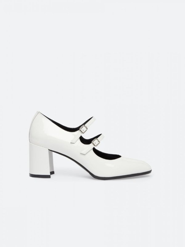 ALICE pearl patent leather Mary Janes | Carel Paris Shoes