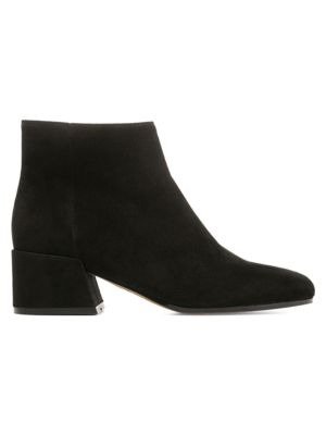 Ostend Pewter Suede Booties