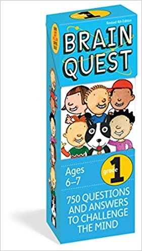 Brain Quest 1st Grade Q&A Cards: 750 Questions and Answers to Challenge the Mind. Curriculum-based! Teacher-approved! (Brain Quest Decks)