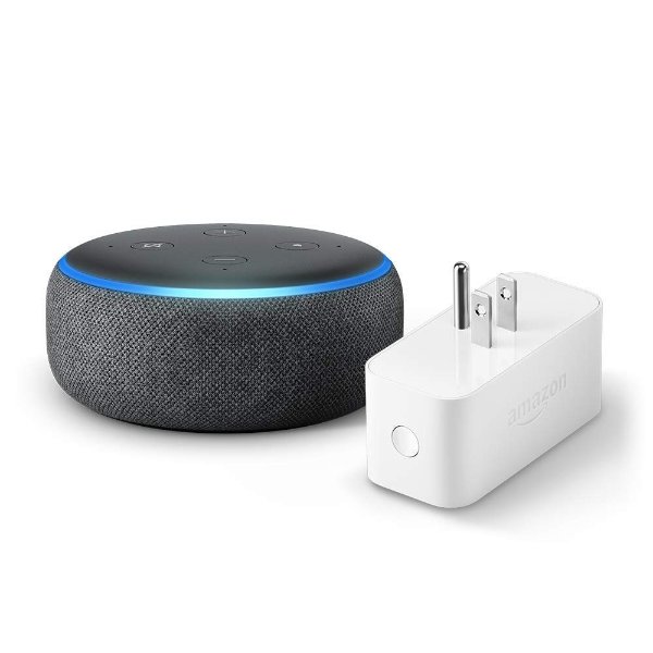 Echo Dot (3rd Gen) with Amazon Smart Plug