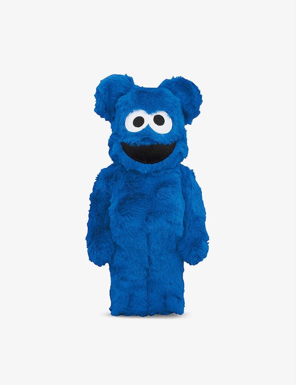 Cookie Monster faux-fur figurine 1000%