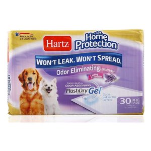 Hartz Home Protection Unscented Odor Eliminating Gel Dog Pads