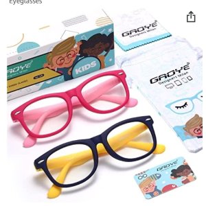 Gaoye 儿童防蓝光眼镜 两个装
