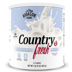 Augason Farms 100% 脱脂奶粉 822g