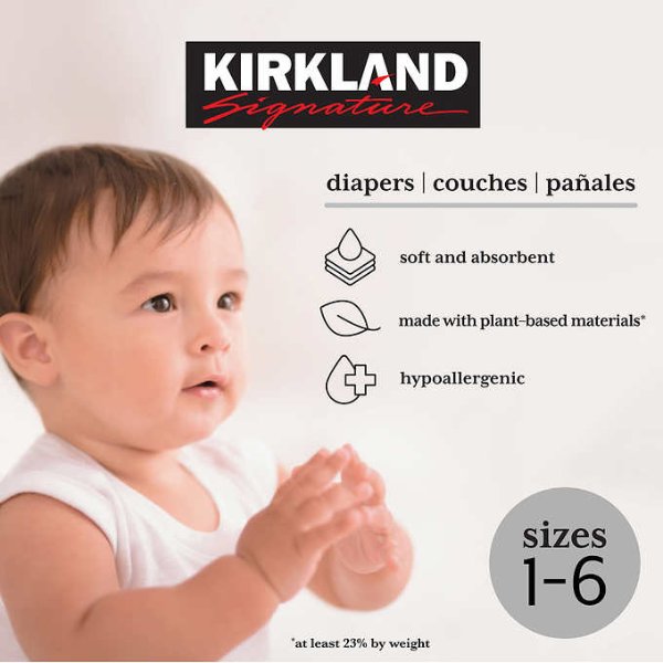 Diapers Sizes 1-6