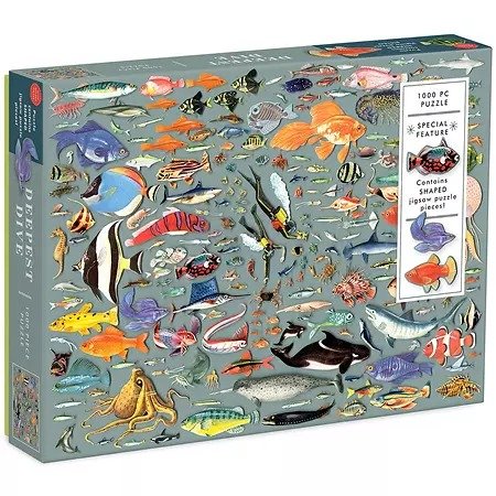 Deepest Dive 1000-Piece Puzzle With Shaped Pieces - Sam's Club