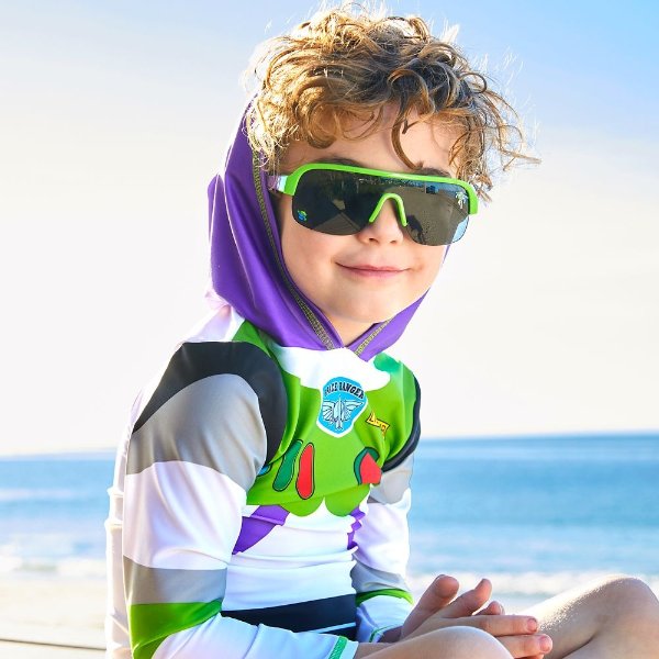 Buzz Lightyear 图案儿童泳衣