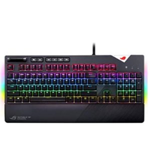 ASUS ROG Strix Flare Cherry MX 红轴 RGB机械键盘