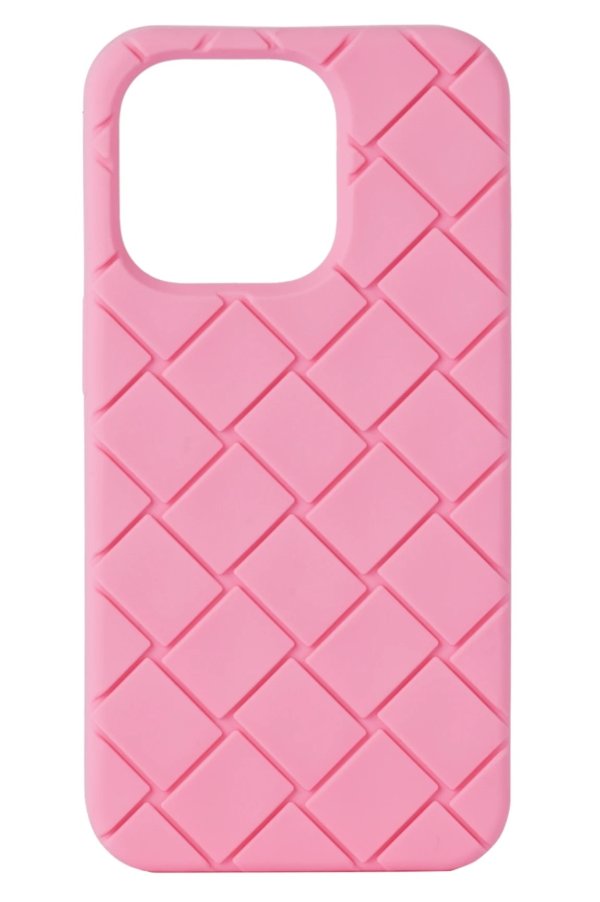 Pink Intreccio iPhone 14 Pro Case