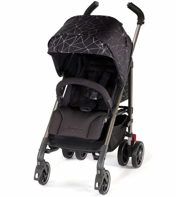 Flexa Umbrella Stroller - Black Platinum