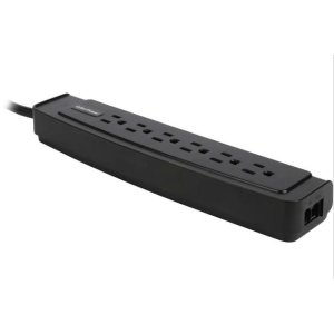 CyberPower B604T 4 Feet 6 Outlets 1350 Joules Essential Surge Protector， 2 pack