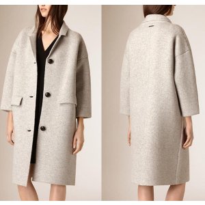 Burberry Brit Wool & Cashmere Knit Long Coat On Sale @ Nordstrom