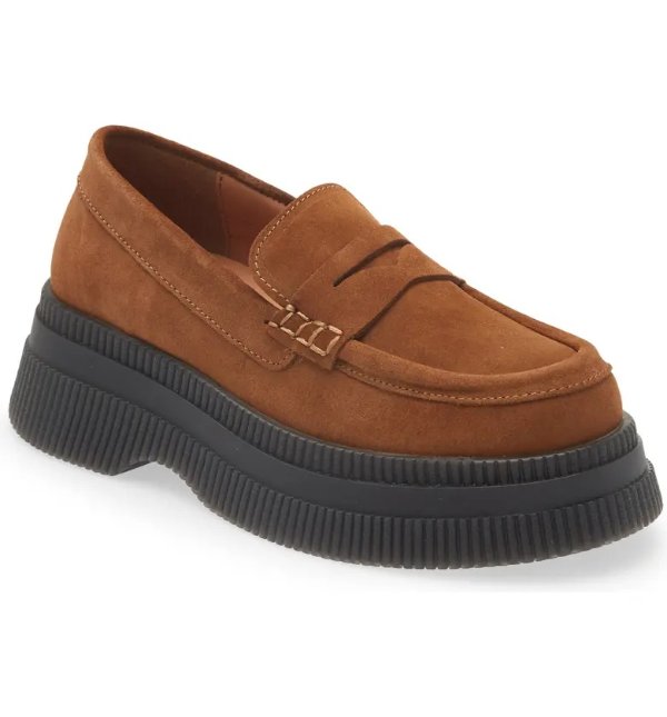 Creepers Wallaby Platform Loafer