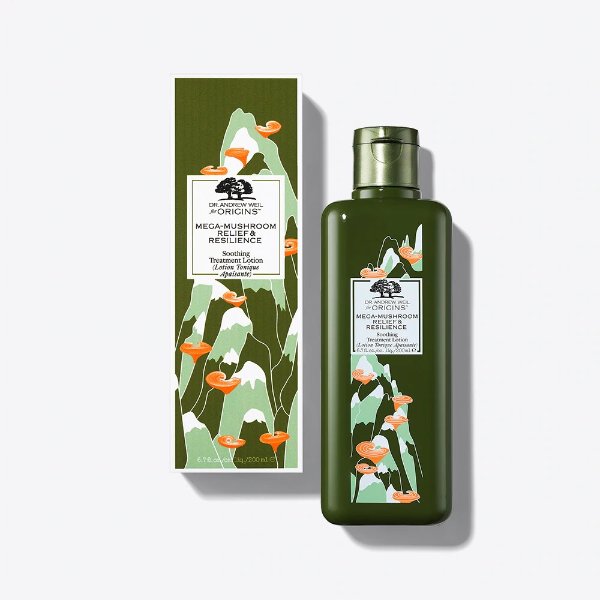 Dr. Andrew Weil for Origins™ Mega-Mushroom Relief & Resilience Soothing Treatment Lotion | Origins
