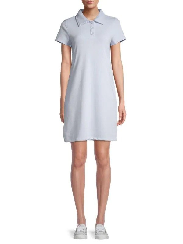 French Terry T-Shirt Dress