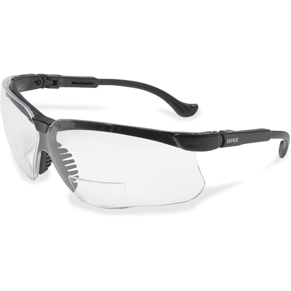 Safety Genesis 2.5 Magnifier Readers, Clear Lens, Black Frame, 1 Each (Quantity)