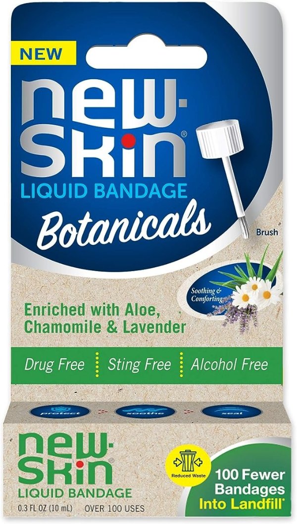 Botanicals Liquid Bandage for Minor Cuts and Scrapes, 0.3 Ounce