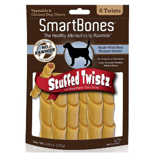 史低价：Smartbones Stuffed 狗狗夹心磨牙棒零食