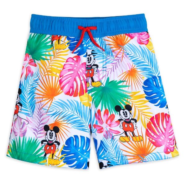 Mickey Mouse Swim Trunks for Kids | shopDisney