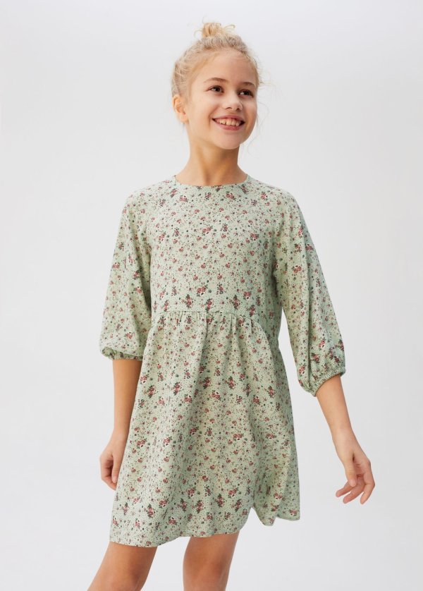Flowy flower printed dress - Girls | OUTLET USA