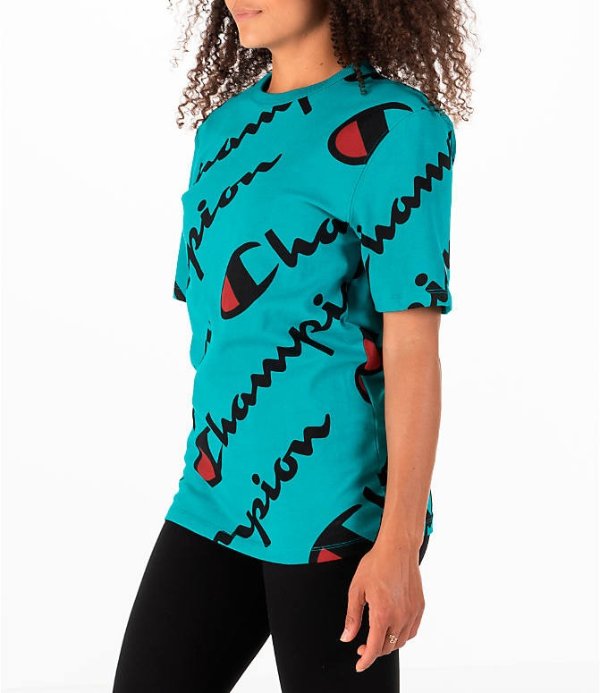 Women's Champion Heritage Allover Print T-Shirt