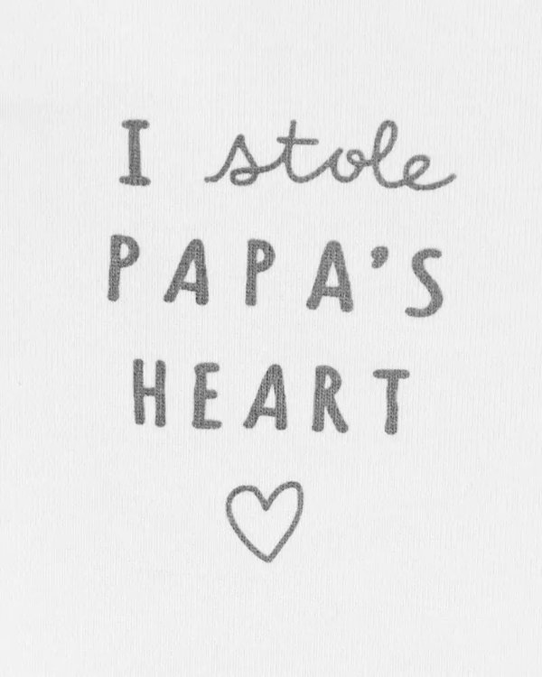 Papa's Heart Collectible BodysuitPapa's Heart Collectible Bodysuit
