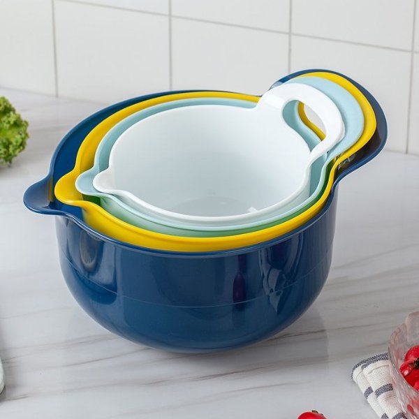 Cook With Color 4-Pc. Mixing Bowl Set