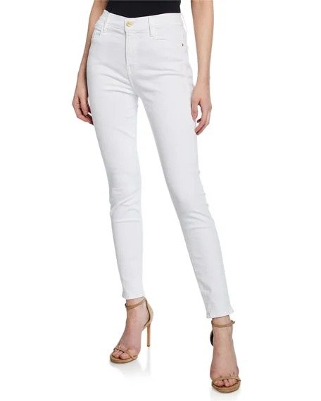 Le High High-Rise Ankle Skinny Jeans