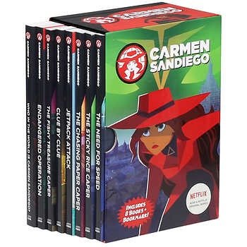 Carmen Sandiego 八本书套装