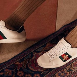 GUCCI Ace leather sneakers