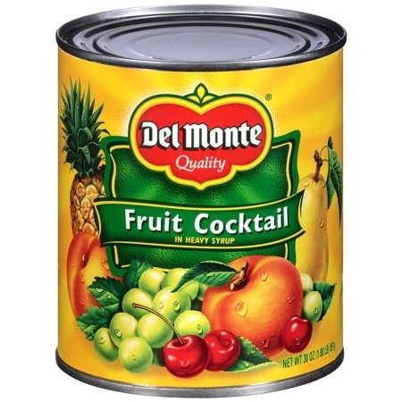(3 Pack) Del Monte Fruit Cocktail in Heavy Syrup, 30 oz