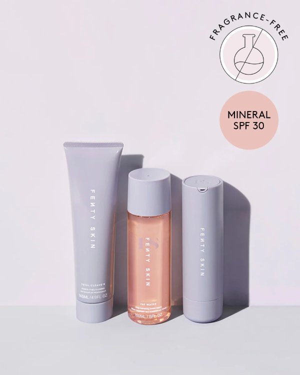 Fragrance-Free Start’rs Full-Size Bundle with Mineral SPF