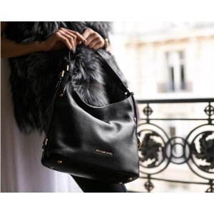 MICHAEL Michael Kors 'Medium Isabella' Convertible Leather Shoulder Bag