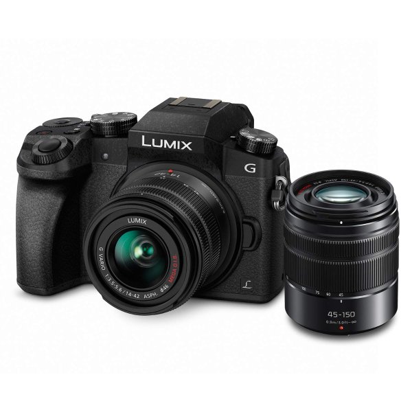 Panasonic Lumix DMC-G7 + 14-42mm OIS + 45-150mm Lens