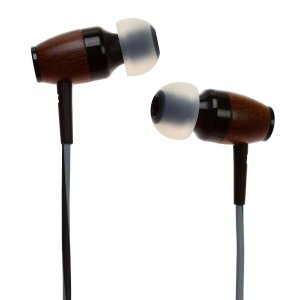 Symphonized DRM Premium Genuine Wood In-ear Noise-isolating Headphones with Mic (Pink)