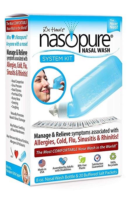 Dr. Hana’s Nasopure 鼻腔清洗套装 附20包盐包冲剂