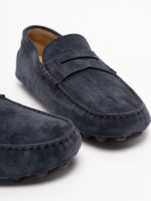 `Gommino Bubble` Suede Loafers